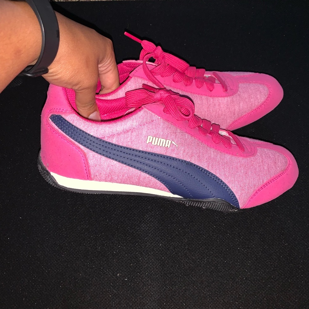 Soft foam Puma trainers